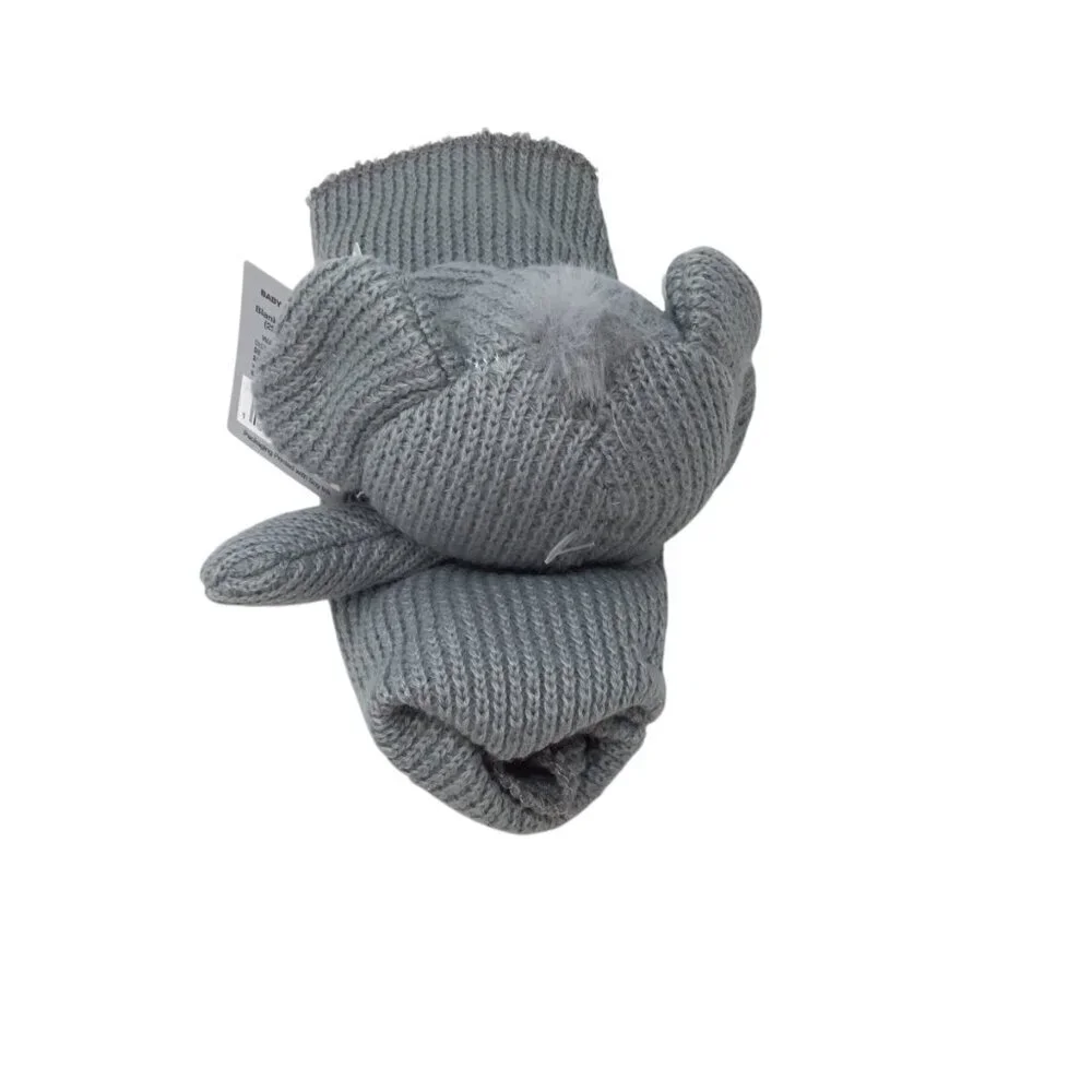 Moon and Stars Elephant NWT Lovey Security Blanket Gray Knit Plush